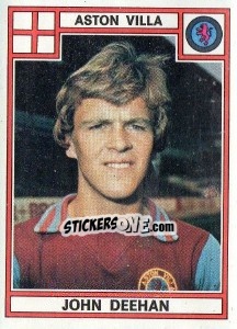 Sticker John Deehan - UK Football 1977-1978 n. 35 - Panini