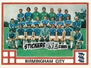 Figurina Team Photo - UK Football 1977-1978 - Panini