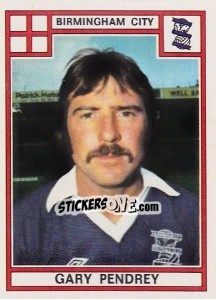 Sticker Gary Pendrey - UK Football 1977-1978 n. 44 - Panini