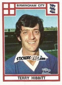 Sticker Terry Hibbitt - UK Football 1977-1978 - Panini