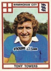 Cromo Tony Towers - UK Football 1977-1978 - Panini