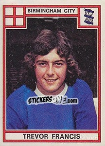 Sticker Trevor Francis - UK Football 1977-1978 n. 54 - Panini