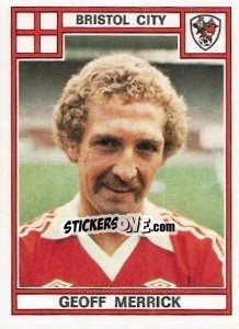 Figurina Geoff Merrick - UK Football 1977-1978 - Panini