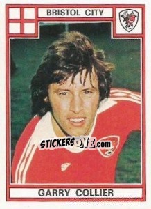 Sticker Garry Collier - UK Football 1977-1978 - Panini