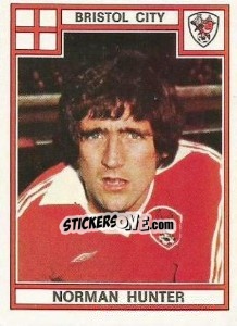 Sticker Norman Hunter - UK Football 1977-1978 n. 63 - Panini