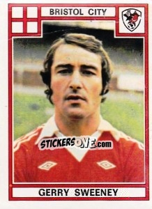 Sticker Gerry Sweeney - UK Football 1977-1978 - Panini