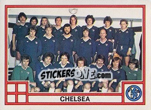 Sticker Team Photo - UK Football 1977-1978 - Panini