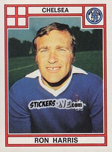 Figurina Ron Harris - UK Football 1977-1978 - Panini