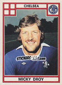 Sticker Mickey Droy - UK Football 1977-1978 n. 79 - Panini