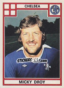 Sticker Mickey Droy - UK Football 1977-1978 - Panini