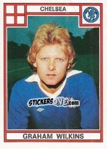 Sticker Graham Wilkins - UK Football 1977-1978 - Panini