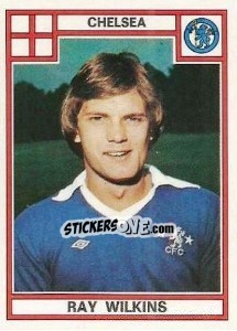 Sticker Ray Wilkins - UK Football 1977-1978 - Panini