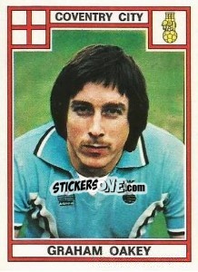 Figurina Graham Oakey - UK Football 1977-1978 - Panini