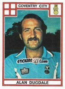 Sticker Alan Dugdale - UK Football 1977-1978 n. 98 - Panini