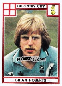 Cromo Brian Roberts - UK Football 1977-1978 - Panini