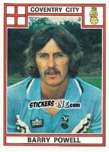 Sticker Barry Powell - UK Football 1977-1978 - Panini
