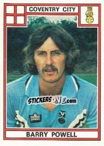 Sticker Barry Powell - UK Football 1977-1978 n. 101 - Panini