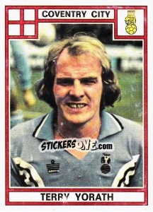 Sticker Terry Yorath - UK Football 1977-1978 n. 102 - Panini