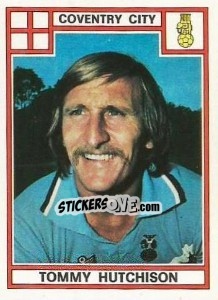 Cromo Tommy Hutchison - UK Football 1977-1978 - Panini