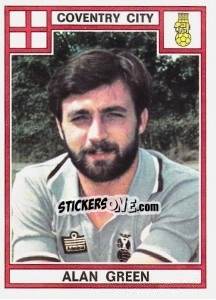 Sticker Alan Green - UK Football 1977-1978 - Panini