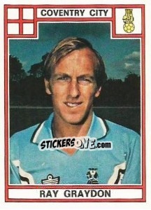 Sticker Ray Graydon - UK Football 1977-1978 - Panini