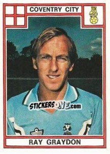 Cromo Ray Graydon - UK Football 1977-1978 - Panini