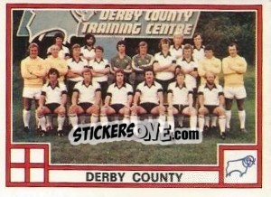 Sticker Team Photo - UK Football 1977-1978 - Panini