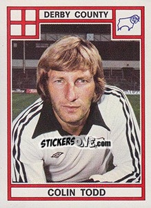 Cromo Colin Todd - UK Football 1977-1978 - Panini