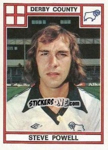 Figurina Steve Powell - UK Football 1977-1978 - Panini