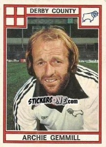 Figurina Archie Gemmill - UK Football 1977-1978 - Panini