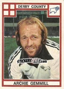Sticker Archie Gemmill - UK Football 1977-1978 n. 119 - Panini