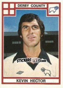 Cromo Kevin Hector - UK Football 1977-1978 - Panini