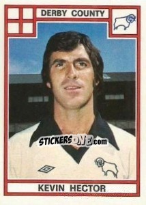 Sticker Kevin Hector - UK Football 1977-1978 n. 121 - Panini