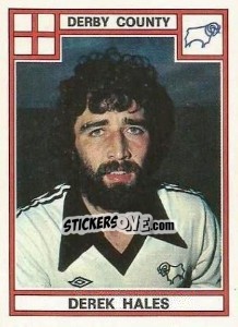 Figurina Derek Hales - UK Football 1977-1978 - Panini