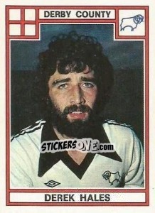 Sticker Derek Hales - UK Football 1977-1978 n. 122 - Panini