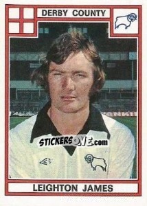 Sticker Leighton James - UK Football 1977-1978 - Panini