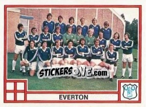 Sticker Team Photo - UK Football 1977-1978 - Panini