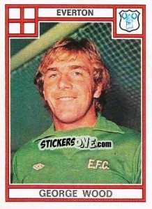 Sticker George Wood - UK Football 1977-1978 n. 127 - Panini