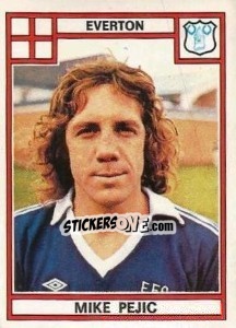 Sticker Mike Pejic - UK Football 1977-1978 n. 128 - Panini