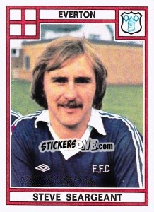 Figurina Steve Seargeant - UK Football 1977-1978 n. 131 - Panini