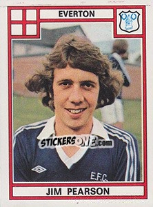 Sticker Jim Pearson - UK Football 1977-1978 - Panini