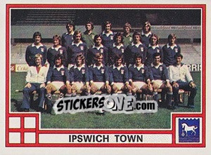 Figurina Team Photo - UK Football 1977-1978 - Panini