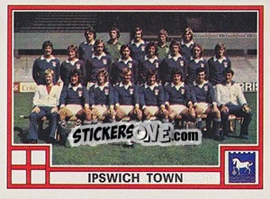 Cromo Team Photo - UK Football 1977-1978 - Panini