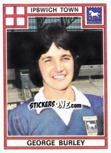 Sticker George Burley - UK Football 1977-1978 - Panini