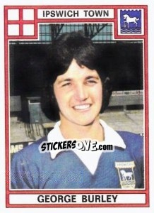 Sticker George Burley - UK Football 1977-1978 n. 145 - Panini