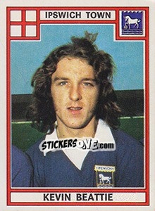 Figurina Kevin Beattie - UK Football 1977-1978 - Panini