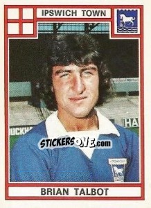 Sticker Brian Talbot - UK Football 1977-1978 n. 150 - Panini