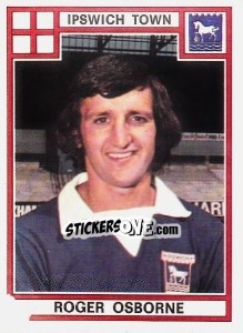Sticker Roger Osborne - UK Football 1977-1978 - Panini