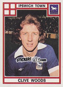 Sticker Clive Woods - UK Football 1977-1978 - Panini