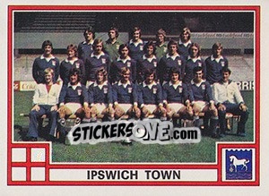 Cromo Team Photo - UK Football 1977-1978 - Panini